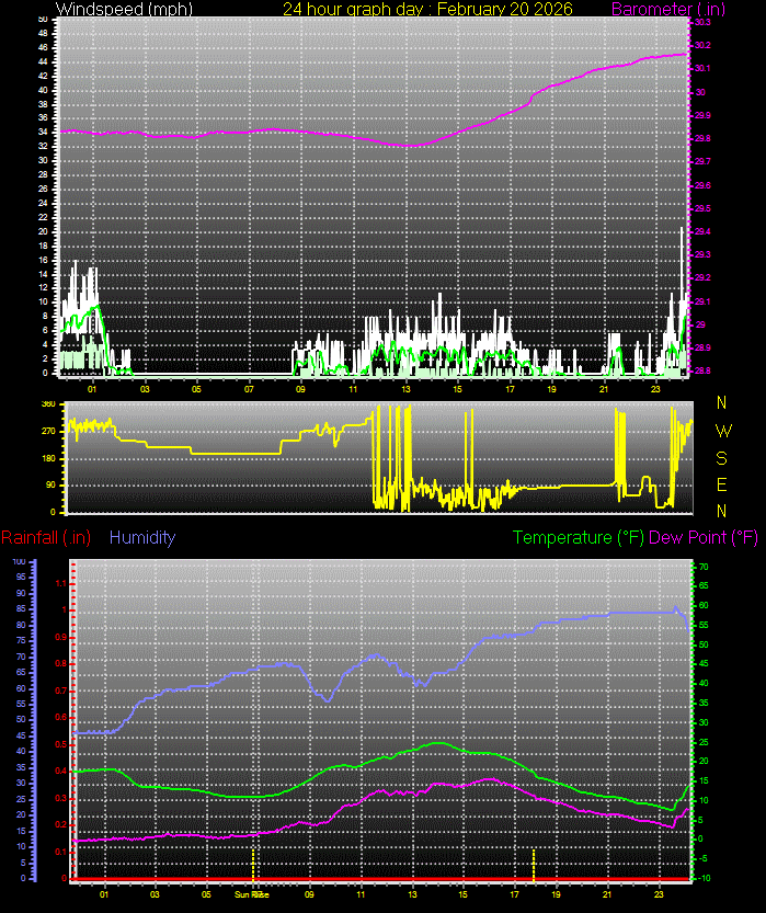 24 Hour Graph for Day 20