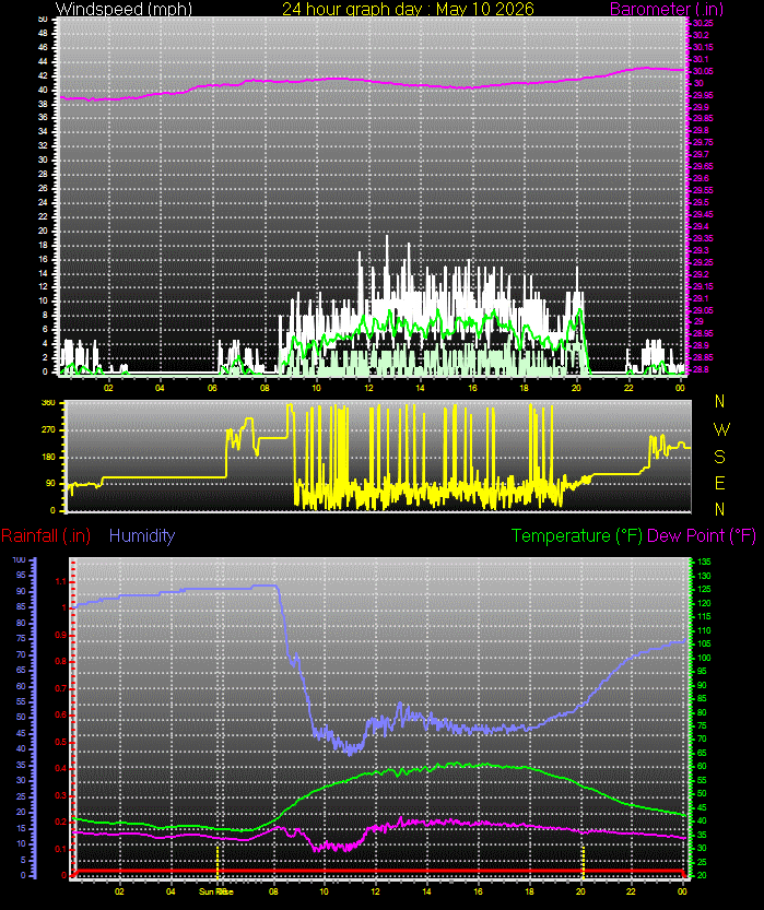 24 Hour Graph for Day 10
