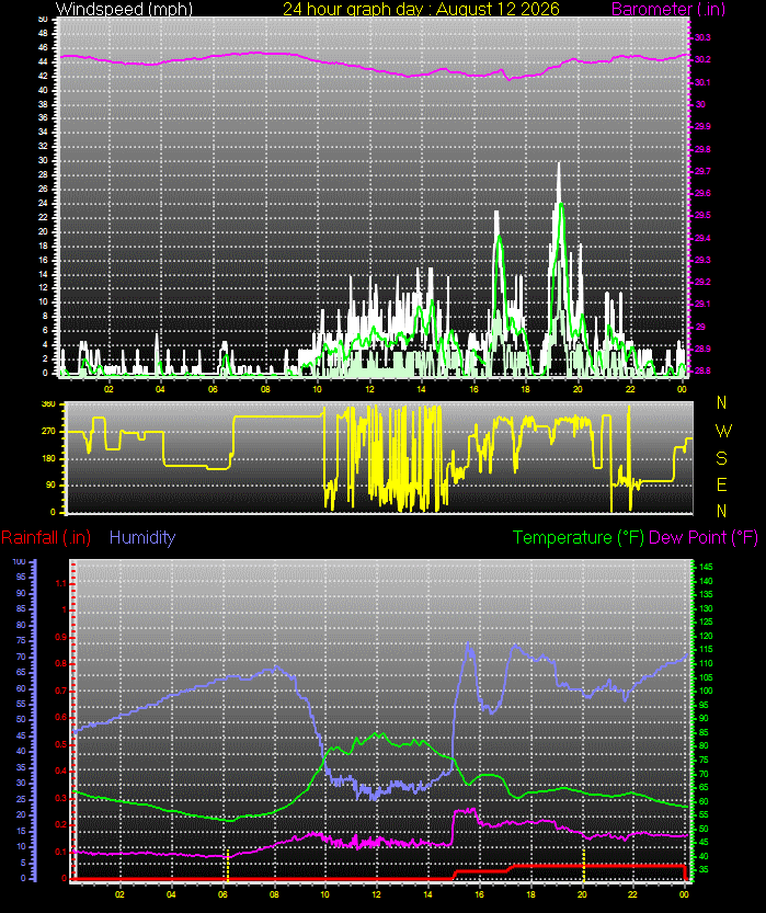 24 Hour Graph for Day 12